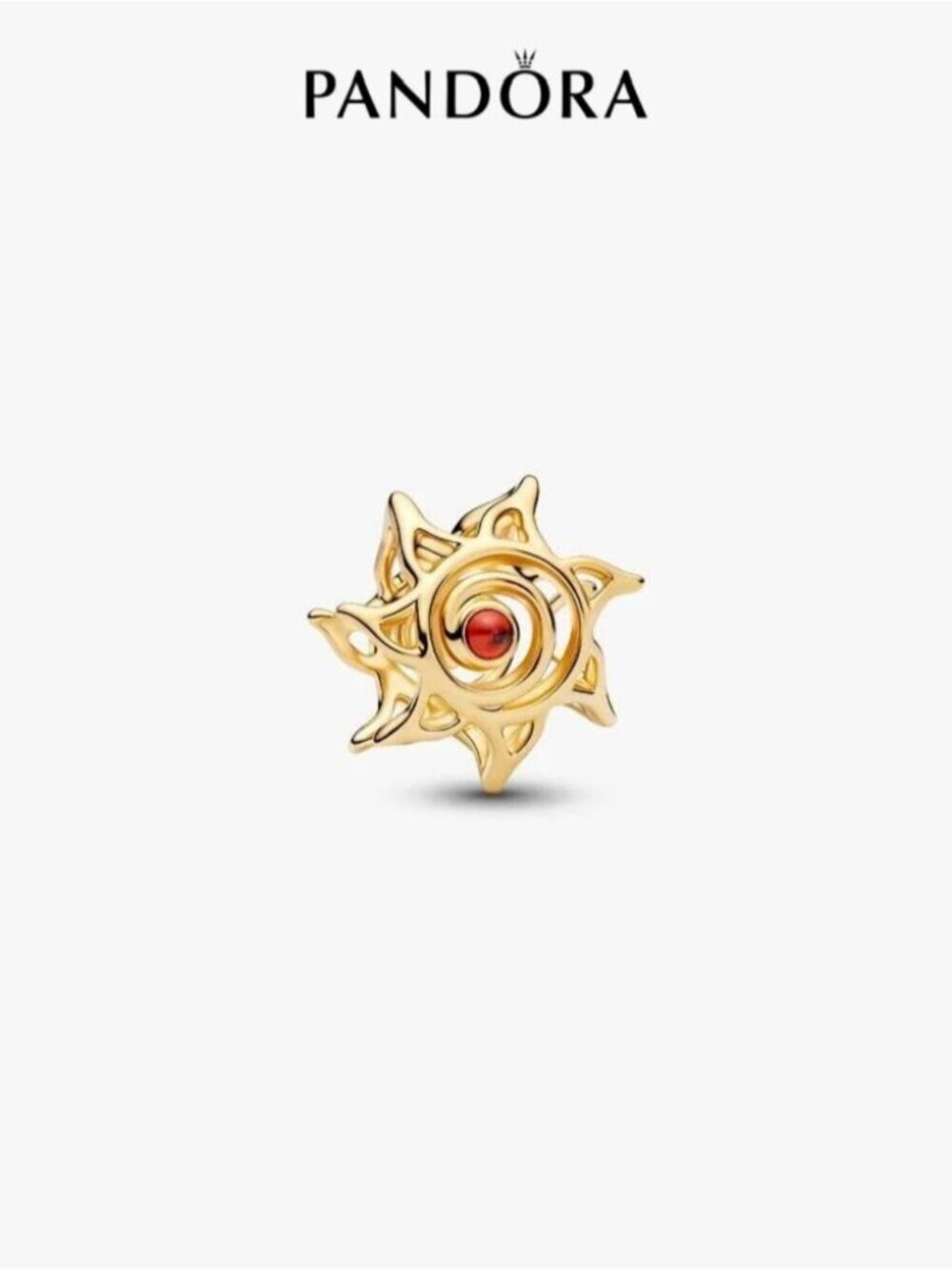 Pandora Sun Openwork Charm